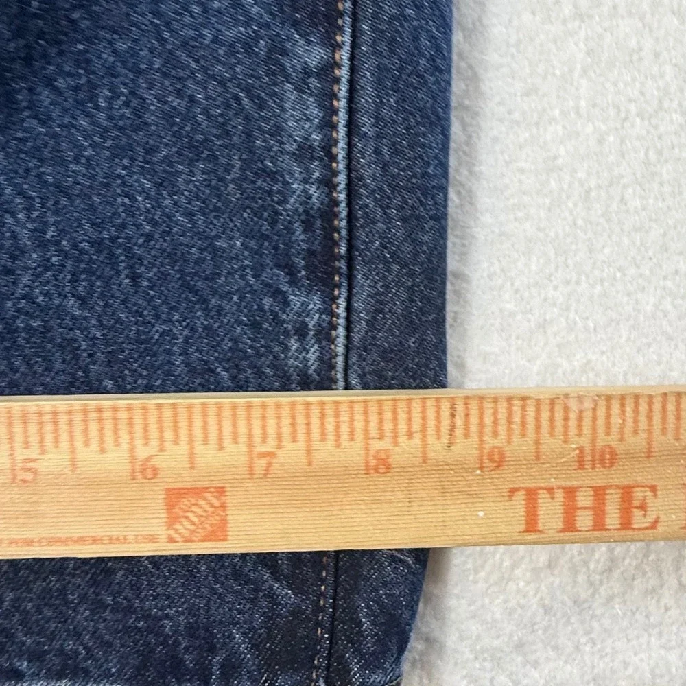 Madewell The Longline Straight Jeans Womens (Actual 35x32) Button Fly‎ High Rise
